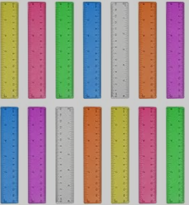 STANDARD METRIC RULER