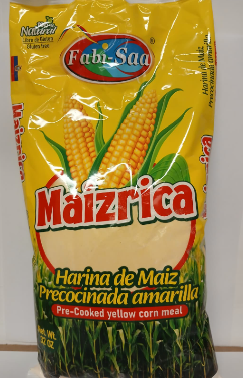 PRE-COOKED YELLOW CORN MEAL ( HARINA DE MAIZ PRECOCIDA )