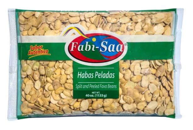 SPLIT AND PEELED FAVA BEANS ( HABAS PELADAS )