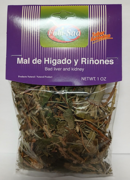 BAD LIVER AND KIDNEY NATURAL PRODUCT ( MAL DE HIGADO Y RINONES )