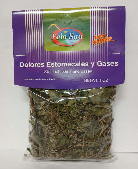 STOMACH PAINS AND GASSY NATURAL PRODUCT ( DOLORES ESTOMACALES Y GASES )