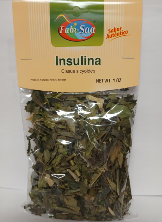 CISSUS SICYOIDES NATURAL PRODUCT ( INSULINA )