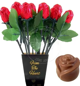 MILK CHOCOLATE ROSES