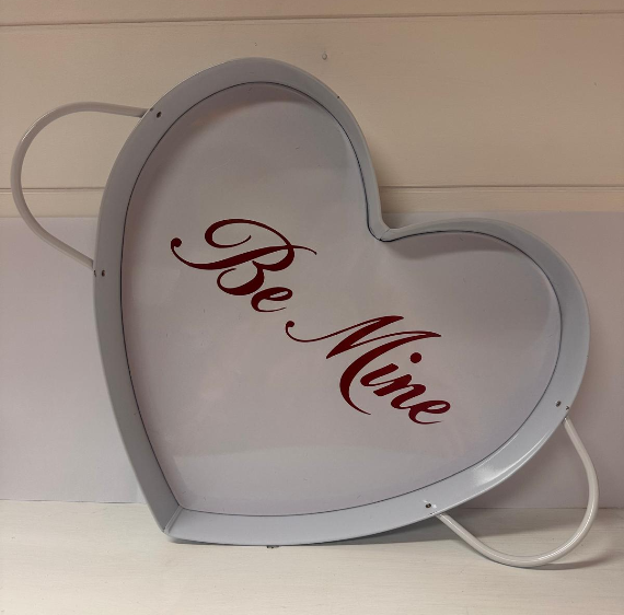 HEART METAL TRAY