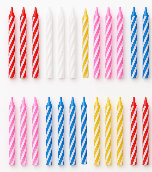 PACKAGE PARTY CANDLE (PAQUETE DE VELAS PARA CUMPLEANO)