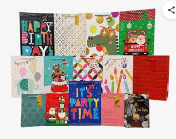 GIFT BAGS  LARGE (FUNDAS DE REGALO TALLA L )