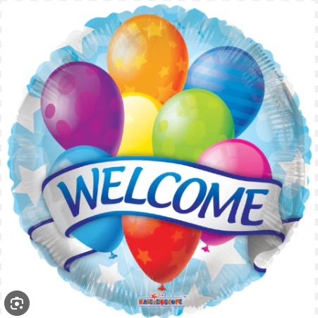 WELCOME BALLOOM FOIL