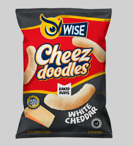 WISE CHEEZ DOODLES WITHE CHEDDAR