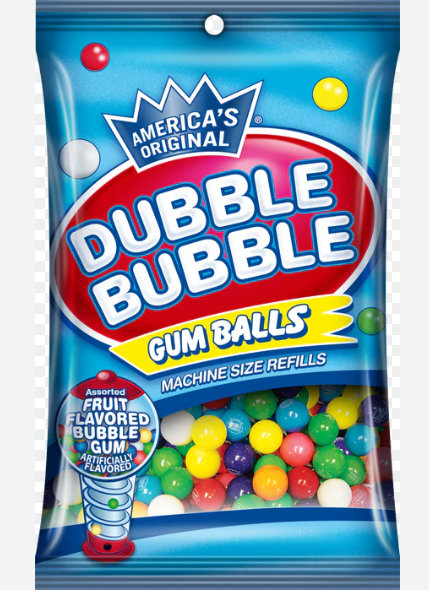 DUBBLE BUBBLE GUM BALLS