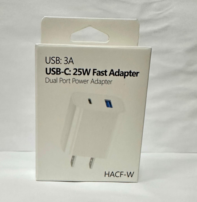 USB-C:25W FAST ADAPTER
