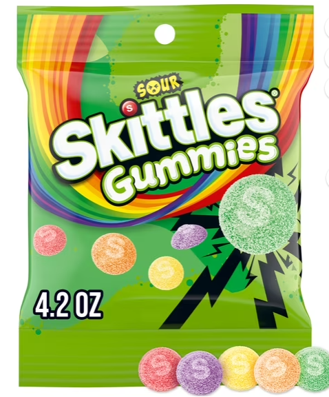 SKITTLES GUMMIES (SOUR)