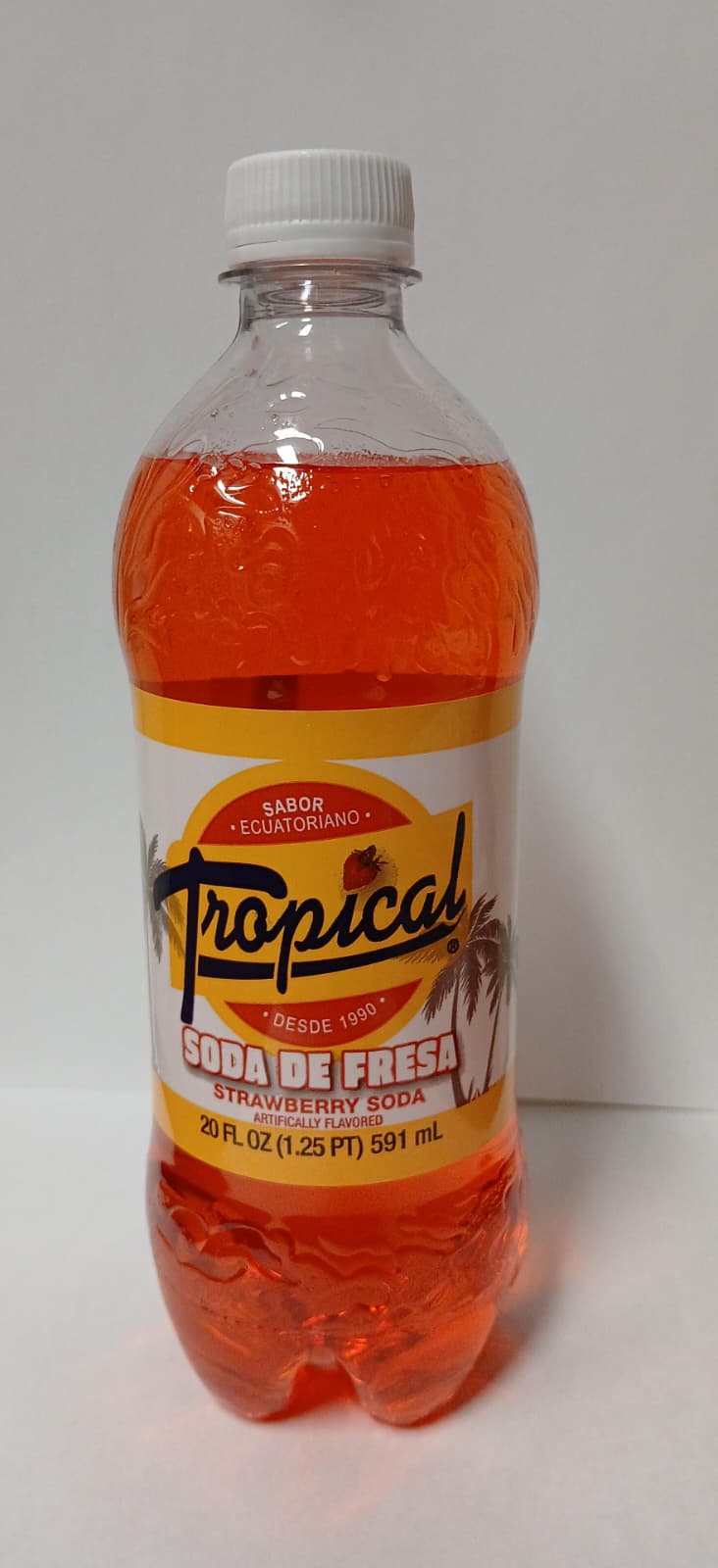 Tropical Soda de Fresa 20 OZ
