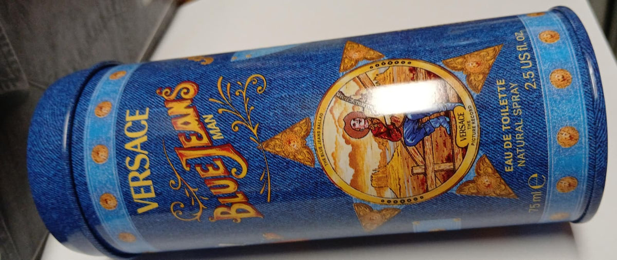 versace blue jeans man