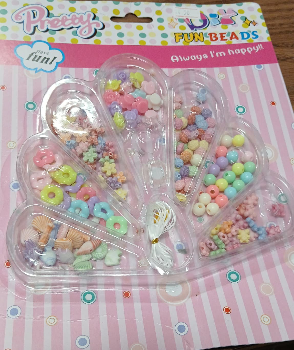 PRETTY FUN BEADS  PAR HACER PULSERA