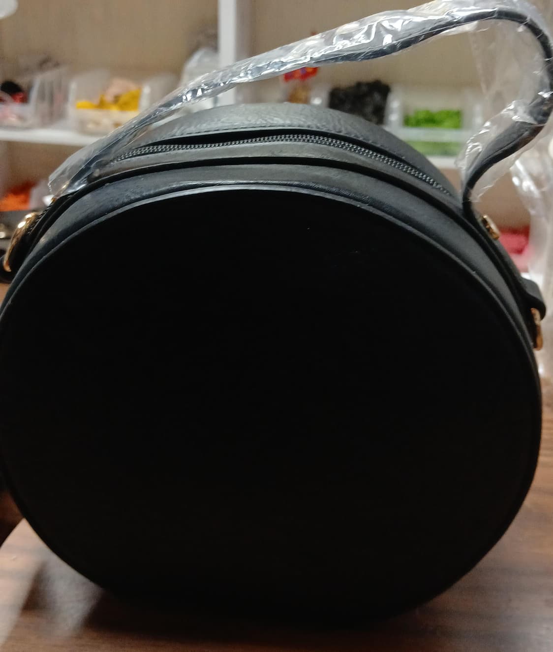 CARTERA NEGRA RENDONDA