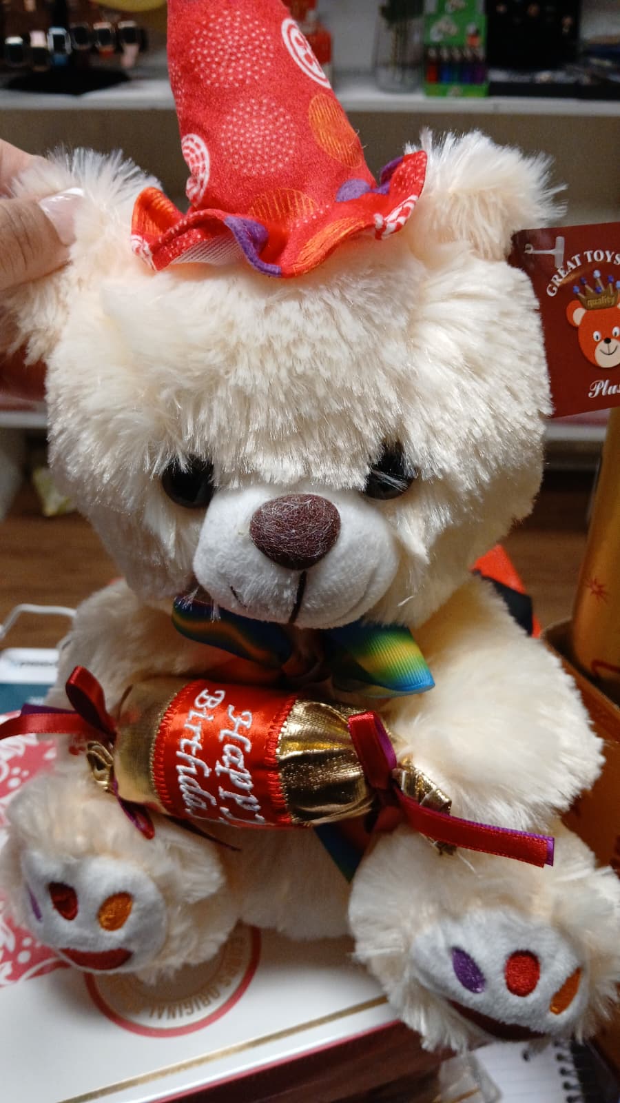 oso de feliz cumpleanos